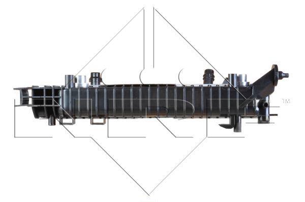 Radiador, refrigeración del motor NRF B.V. ref. 51586