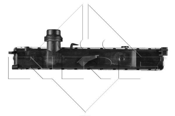 Radiador, refrigeración del motor NRF B.V. ref. 51597