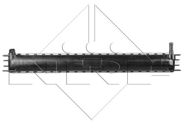 Radiador, refrigeración del motor NRF B.V. ref. 52152