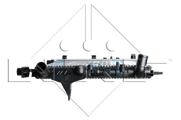Radiador, refrigeración del motor NRF B.V. ref. 529513