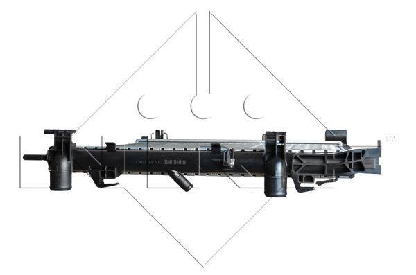 Radiateur moteur (Radiateur de refroidissement) NRF B.V. 53002