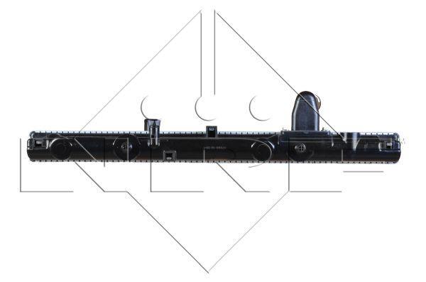 Radiador, refrigeración del motor NRF B.V. ref. 53285