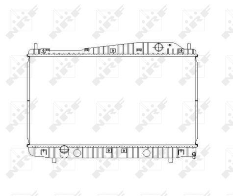 Radiateur moteur (Radiateur de refroidissement) NRF B.V. ref. 53481