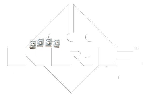 Radiador, refrigeración del motor NRF B.V. ref. 53512