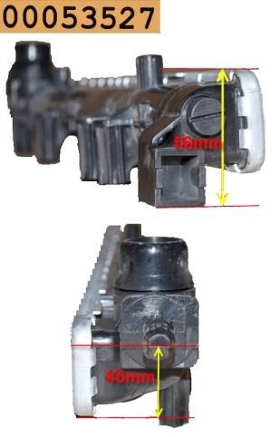 Radiador motor NRF B.V. ref. 53527