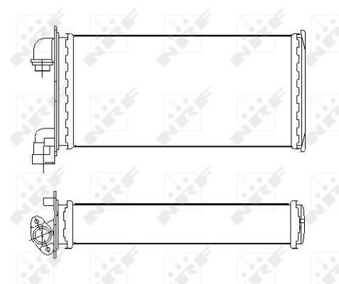 Radiateur de chauffage NRF B.V. ref. 53543