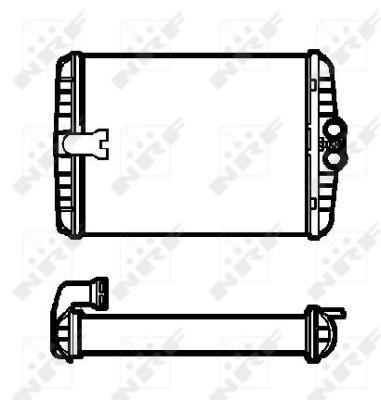 Radiateur de chauffage NRF B.V. ref. 53552