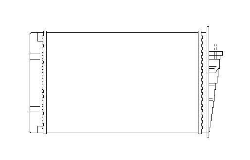 Radiateur de chauffage NRF B.V. 53564