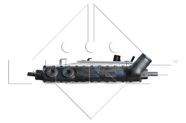 Radiador, refrigeración del motor NRF B.V. ref. 53631