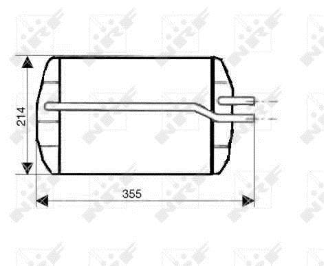 Radiateur de chauffage NRF B.V. ref. 53633