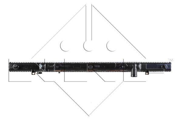 Radiador, refrigeración del motor NRF B.V. ref. 53830