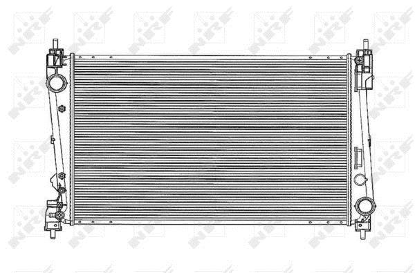 Radiador, refrigeración del motor NRF B.V. ref. 53836