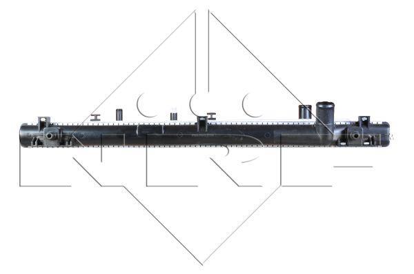 Radiateur moteur (Radiateur de refroidissement) NRF B.V. 53917