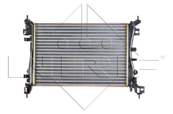 Radiador, refrigeración del motor NRF B.V. ref. 55340