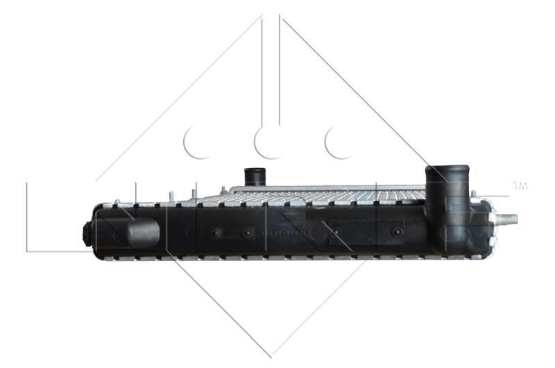Radiateur moteur (Radiateur de refroidissement) NRF B.V. ref. 55439