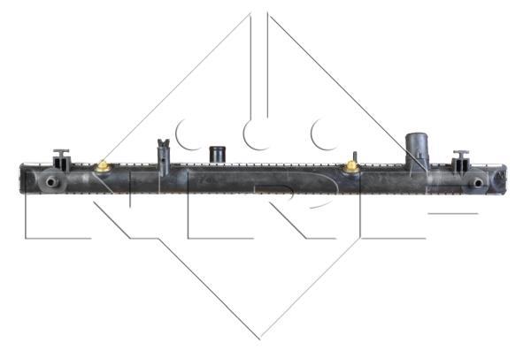 Radiateur moteur (Radiateur de refroidissement) NRF B.V. 56109