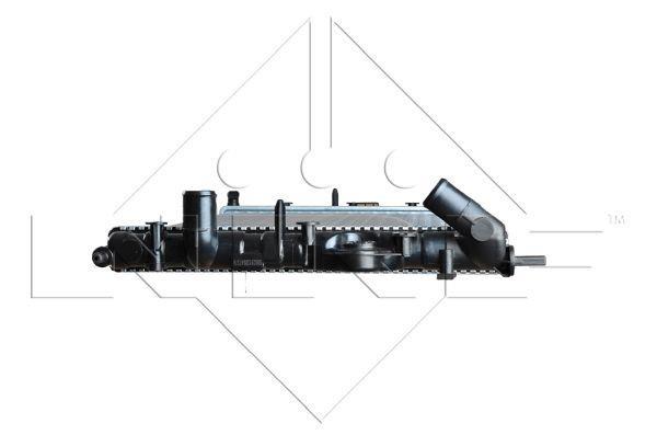Radiador, refrigeración del motor NRF B.V. ref. 58025