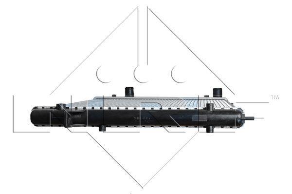 Radiador, refrigeración del motor NRF B.V. ref. 58027