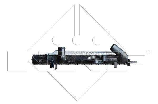 Radiador, refrigeración del motor NRF B.V. ref. 58175