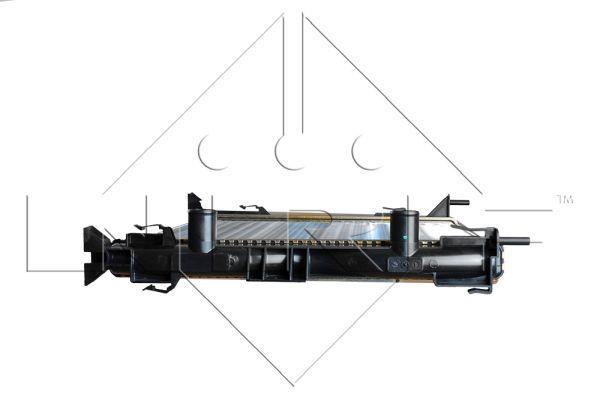 Radiador, refrigeración del motor NRF B.V. ref. 58328