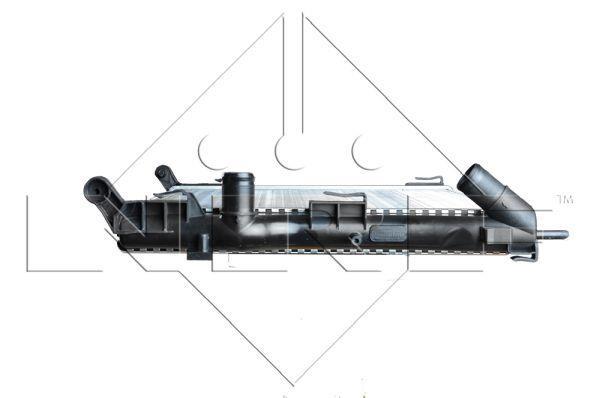 Radiador, refrigeración del motor NRF B.V. ref. 58374