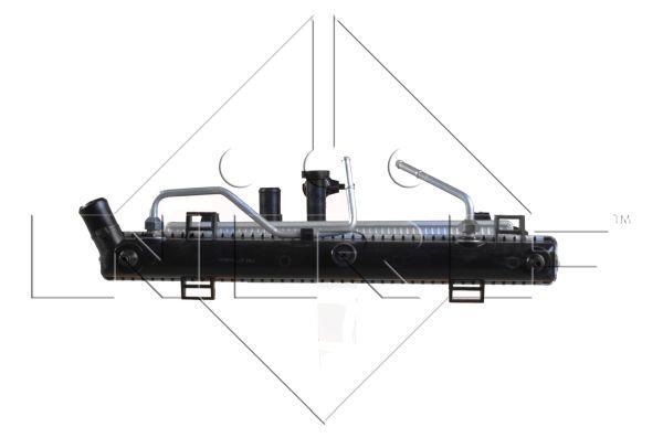 Radiador, refrigeración del motor NRF B.V. ref. 58425