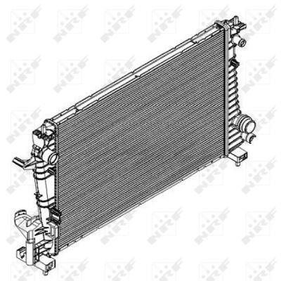 Radiateur moteur (Radiateur de refroidissement) NRF B.V. 58426