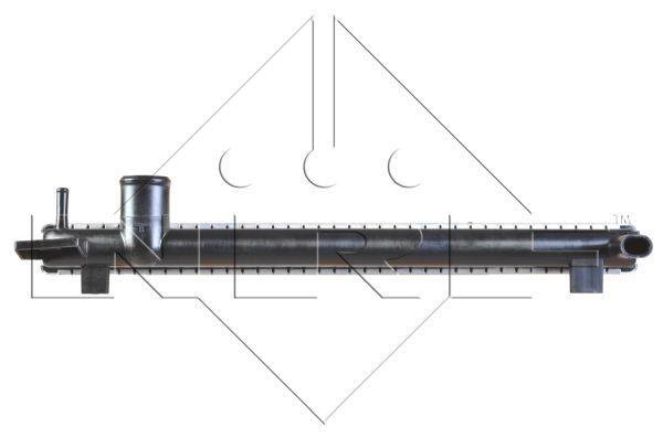 Radiateur moteur (Radiateur de refroidissement) NRF B.V. 58472