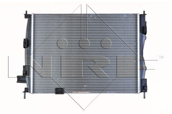 Radiador, refrigeración del motor NRF B.V. ref. 58539