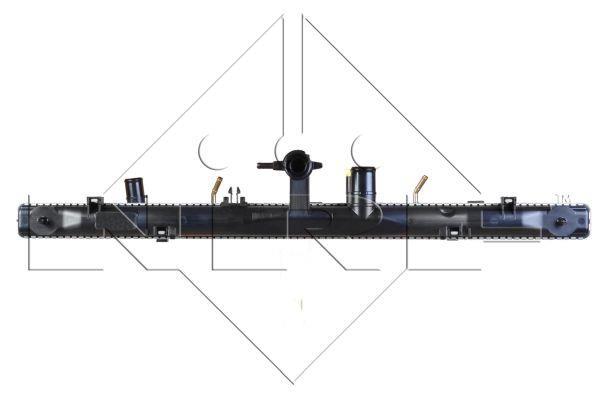 Radiateur moteur (Radiateur de refroidissement) NRF B.V. 58611