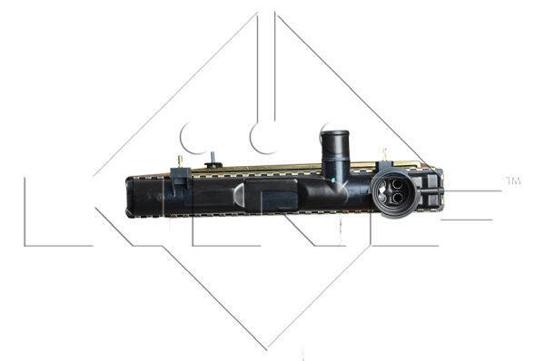 Radiador, refrigeración del motor NRF B.V. ref. 58659
