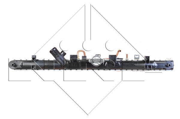 Radiador, refrigeración del motor NRF B.V. ref. 59043