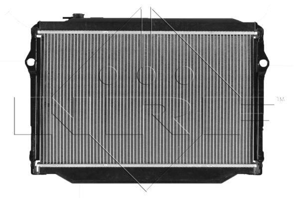 Radiador motor NRF B.V. 596712