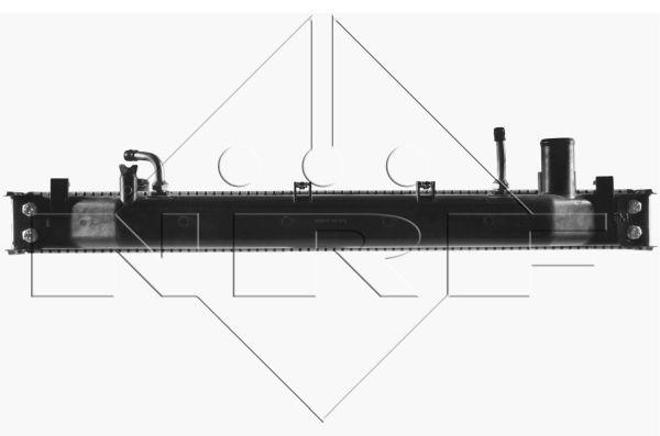 Radiador motor NRF B.V. 596712