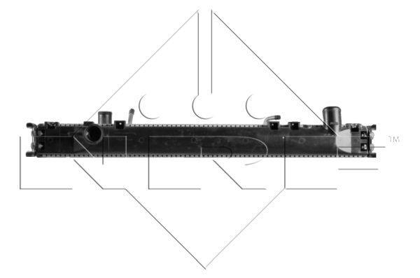 Radiador motor NRF B.V. 596712