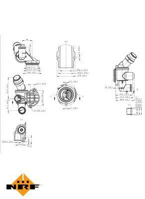 Thermostat d'eau (Calorstat) NRF B.V. ref. 725003