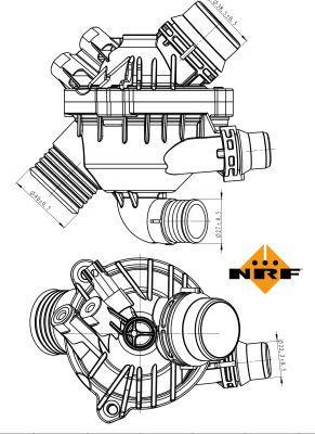 Thermostat d'eau (Calorstat) NRF B.V. 725004