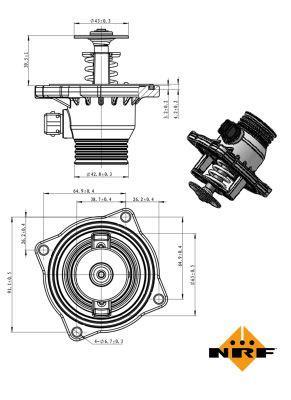 Thermostat d'eau (Calorstat) NRF B.V. ref. 725005
