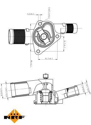 Thermostat d'eau (Calorstat) NRF B.V. 725009