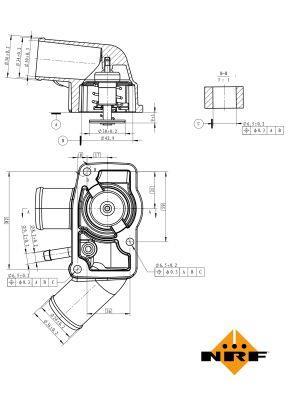Thermostat d'eau (Calorstat) NRF B.V. ref. 725010