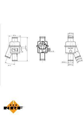 Thermostat d'eau (Calorstat) NRF B.V. 725018
