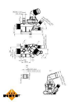 Thermostat d'eau (Calorstat) NRF B.V. 725019