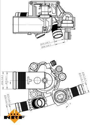 Thermostat d'eau (Calorstat) NRF B.V. 725051