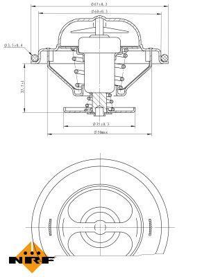 Thermostat d'eau (Calorstat) NRF B.V. 725072