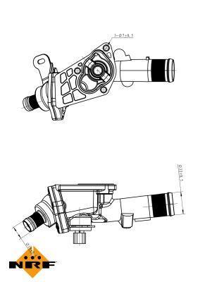 Thermostat d'eau (Calorstat) NRF B.V. ref. 725078
