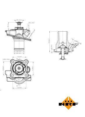 Thermostat d'eau (Calorstat) NRF B.V. ref. 725079