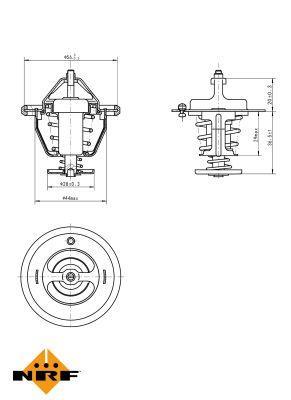 Thermostat d'eau (Calorstat) NRF B.V. 725087