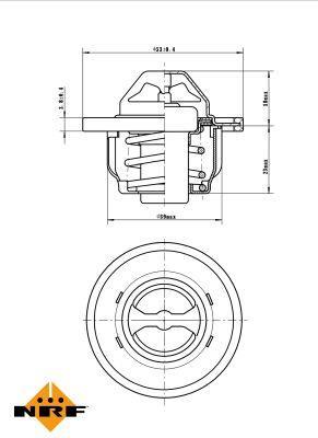 Thermostat d'eau (Calorstat) NRF B.V. ref. 725089