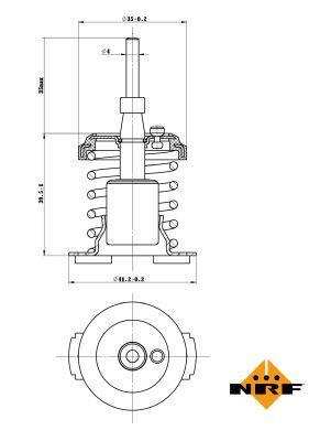 Thermostat d'eau (Calorstat) NRF B.V. 725093