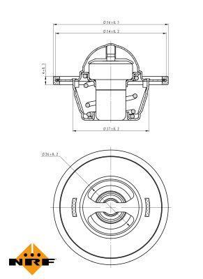 Thermostat d'eau (Calorstat) NRF B.V. 725104